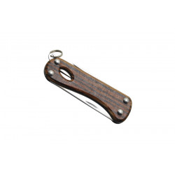 Baladéo Multifinction Knife Barrow 5 funkciós kemping bicska fa mintájú