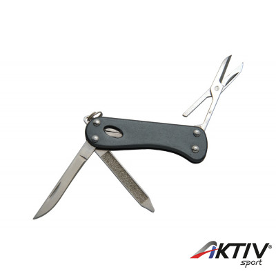 Baladéo Multifinction Knife Barrow 5 funkciós kemping bicska fekete