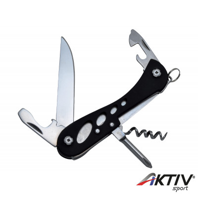 Baladéo Multifinction Knife Barrow 7 funkciós kemping bicska fekete