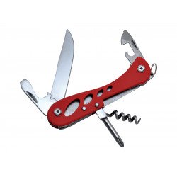 Baladéo Multifinction Knife Barrow 7 funkciós kemping bicska piros Sportszer BALADÉO