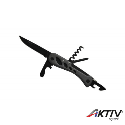 Baladéo Multifinction Knife Barrow 7 funkciós kemping bicska fekete