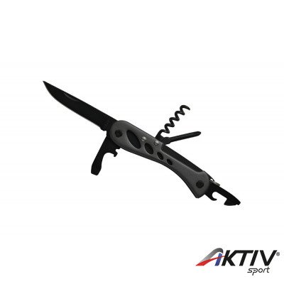 Baladéo Multifinction Knife Barrow 7 funkciós kemping bicska fekete