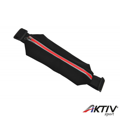 Baladéo Performance futóöv zsebbel fekete-piros