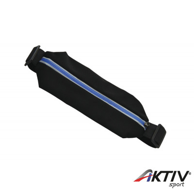 Baladéo Performance futóöv zsebbel fekete-kék