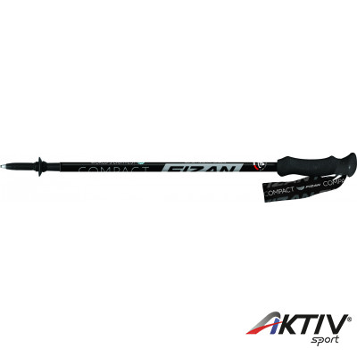 Fizan Compact teleszkópos túrabot fekete-szürke