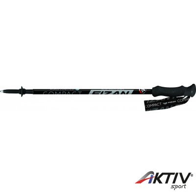 Fizan Compact teleszkópos túrabot fekete-szürke