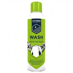 Storm Base & Midlayer Wash (Wash in) 300 ml aláöltözet és középréteg tisztítószer Sportszer STORM