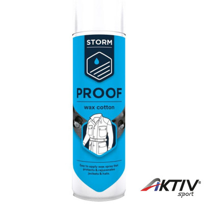 Storm Proof WAX COTTON DRESSING (Spray on) 250 ml