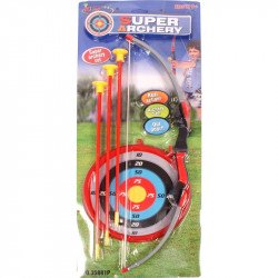 Íjász készlet céltáblával Játék