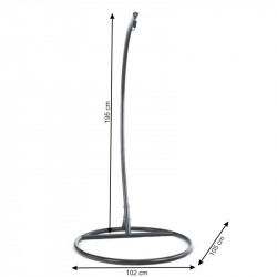 Függőszék állvány Otan Typ 2 fekete