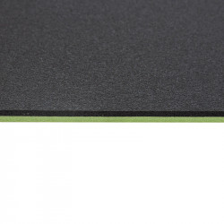 Szépséghibás Fitnesz matrac pánttal PE 180x60x1 cm zöld-fekete