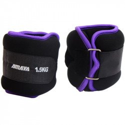 Csukló-és bokasúly Amaya 2x1,5 kg lila Fitness Amaya