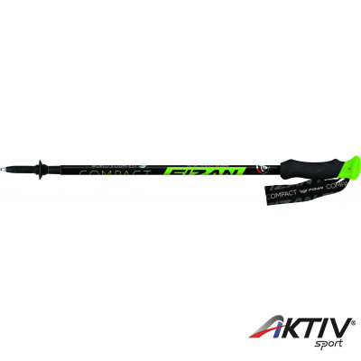 Fizan Compact teleszkópos túrabot fekete-zöld