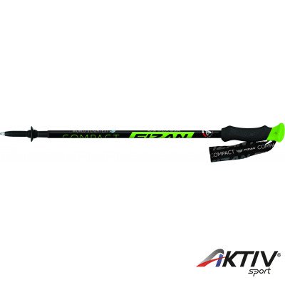 Fizan Compact teleszkópos túrabot fekete-zöld