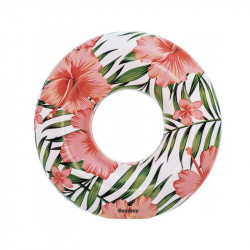 Úszógumi felfújható Bestway narancs virágos 119 cm Sportszer Bestway