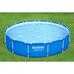 Medence fémvázas Bestway Steel Pro 396x84 cm 5612E
