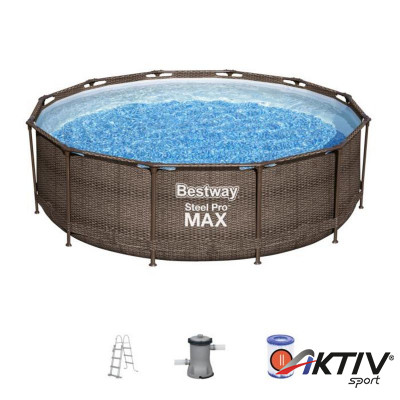 Medence szett Bestway Mykonos Lux fémvázas 366x100 cm 56709