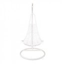 Szépséghibás függőfotel Kalea fehér-virág mintás