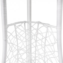 Szépséghibás függőfotel Kalea fehér-virág mintás