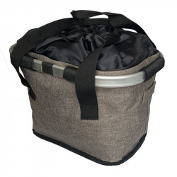 Kosár szövet barnásszürke Sportszer Bike