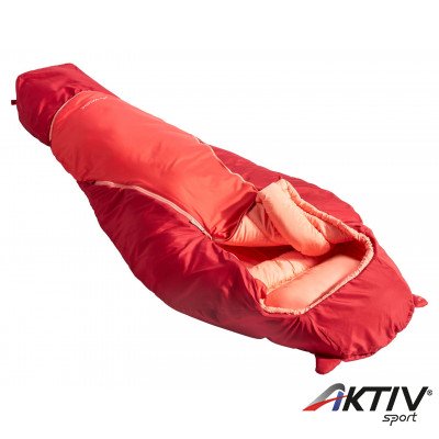 Vaude Alpli Adjust 400 hálózsák piros