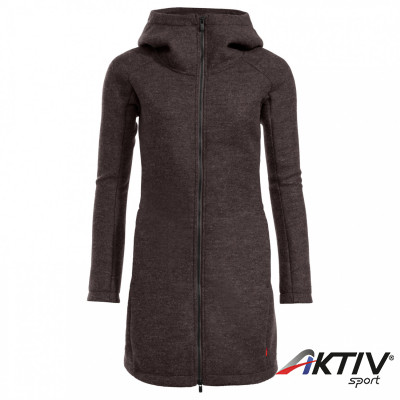 Vaude TINSHAN COAT III női hosszított kapucnis felső pecan brown