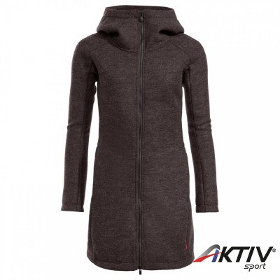 Vaude TINSHAN COAT III női hosszított kapucnis felső pecan brown