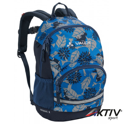 Vaude Minnie 5 gyermek túrahátizsák kék mintás