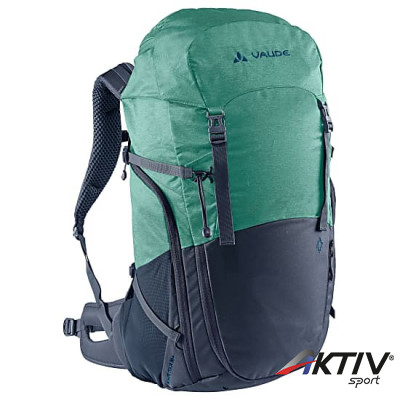 Vaude Womens Skomer Tour 36+ túra hátizsák nickel, zöld