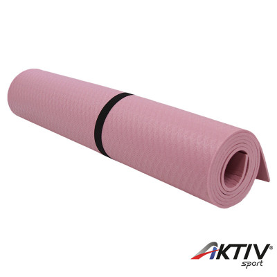 Jóga matrac 180x60x0,5 cm rózsaszín