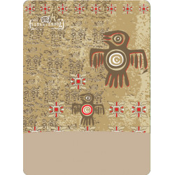 4 Fun 7 kontinens többfunkciós csősál Aztec Bird