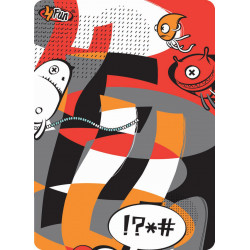 4 Fun Free Style többfunkciós csősál Monster Red