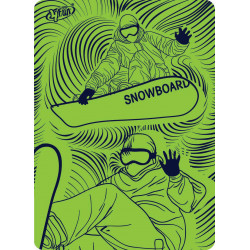 4 Fun Free Style többfunkciós csősál Green Board