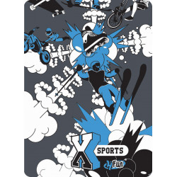 4 Fun Free Style többfunkciós csősál X Sport