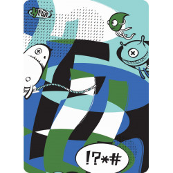 4 Fun Free Style többfunkciós csősál Monster Blue