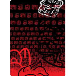 4 Fun Polartec többfunkciós csősál Mask Red