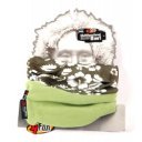 4 Fun Polartec többfunkciós csősál Flower Olive