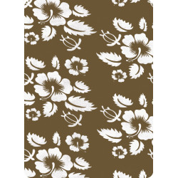 4 Fun Polartec többfunkciós csősál Flower Olive