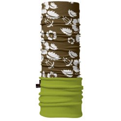 4 Fun Polartec többfunkciós csősál Flower Olive Nomadsport 4 FUN