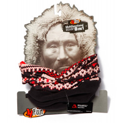 4 Fun Polartec többfunkciós csősál Skull Red