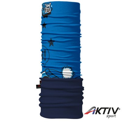 4 Fun Polartec többfunkciós csősál Crazy Blue