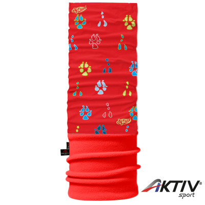 4 Fun Polartec többfunkciós csősál Trace Red
