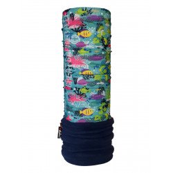 4 Fun Polartec többfunkciós gyerek csősál Barrier Reef / Coral Nomadsport 4 FUN