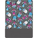 4 Fun Polartec többfunkciós gyermek csősál Owl Grey