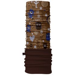 4 Fun Polartec többfunkciós gyermek csősál Garden Brown Nomadsport 4 FUN