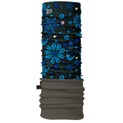 4 Fun Polartec többfunkciós gyermek csősál Flower Blue Nomadsport 4 FUN