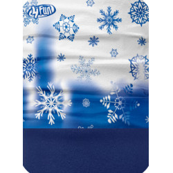 4 Fun Polartec többfunkciós gyermek csősál Snowflakes Nomadsport 4 FUN