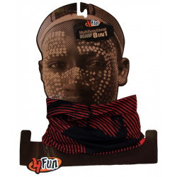 4 Fun Standard többfunkciós csősál Kite Red