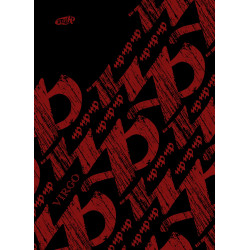 4 Fun Zodiac horoszkópos csősál Virgo Red