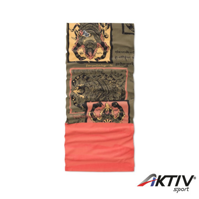 4Fun Polartec többfunkciós csősál Tibetan Scorpio / Coral